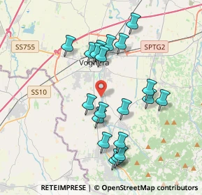 Mappa Via Morato, 27058 Voghera PV, Italia (3.654)