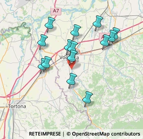 Mappa Via Morato, 27058 Voghera PV, Italia (6.77643)