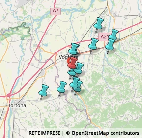 Mappa Via Morato, 27058 Voghera PV, Italia (5.48077)