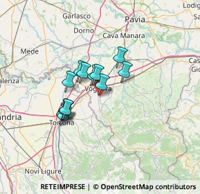 Mappa Via Morato, 27058 Voghera PV, Italia (9.73462)