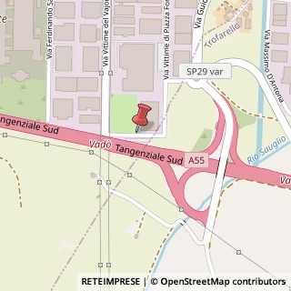 Mappa Via Vittime di Piazza Fontana, 54, 10024 Moncalieri, Torino (Piemonte)