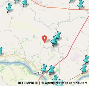 Mappa Via Traversagno, 45024 Fiesso Umbertiano RO, Italia (6.9435)