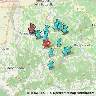 Mappa Via XXV Aprile, 27054 Montebello della Battaglia PV, Italia (1.53478)