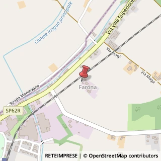 Mappa Via farone, 6, 42045 Luzzara, Mantova (Lombardia)