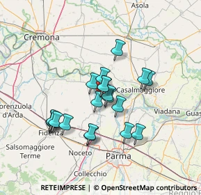 Mappa Via della Costituzione, 43018 Sissa Trecasali PR, Italia (11.234)