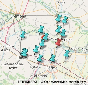 Mappa Via della Costituzione, 43018 Sissa Trecasali PR, Italia (13.21684)