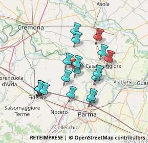 Mappa Via della Costituzione, 43018 Sissa Trecasali PR, Italia (12.8155)