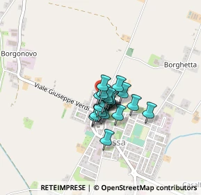 Mappa Via della Costituzione, 43018 Sissa Trecasali PR, Italia (0.218)