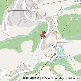 Mappa Frazione s. sicario alto 13/c, 10054 Cesana Torinese, Torino (Piemonte)