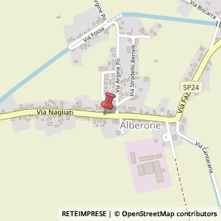 Mappa Via Belvedere, 14, 44030 Riva del Po, Ferrara (Emilia Romagna)