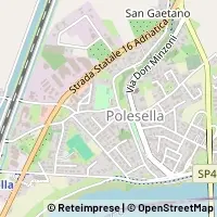 Mapa Polesella