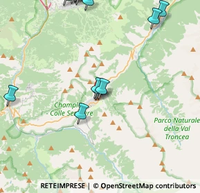 Mappa Via Terzo Reggimento Alpini, 10058 Colle Sestriere TO, Italia (6.23118)