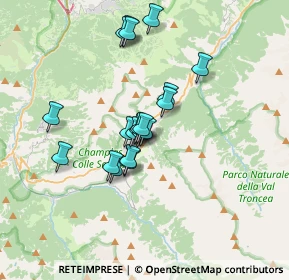 Mappa Via Terzo Reggimento Alpini, 10058 Colle Sestriere TO, Italia (2.696)