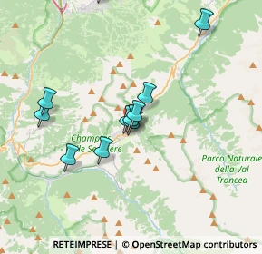 Mappa Via Terzo Reggimento Alpini, 10058 Colle Sestriere TO, Italia (4.12154)