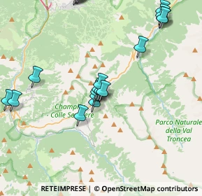 Mappa Via Terzo Reggimento Alpini, 10058 Colle Sestriere TO, Italia (4.4955)