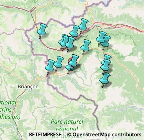 Mappa Via Terzo Reggimento Alpini, 10058 Colle Sestriere TO, Italia (10.642)
