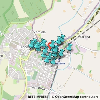 Mappa Via Villa Superiore, 42045 Luzzara RE, Italia (0.25385)