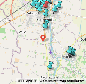 Mappa Strada Saltagatto, 27058 Voghera PV, Italia (2.7325)