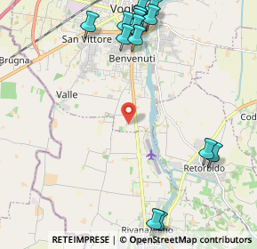 Mappa Strada Saltagatto, 27058 Voghera PV, Italia (2.80786)