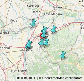 Mappa Strada Saltagatto, 27058 Voghera PV, Italia (9.07455)