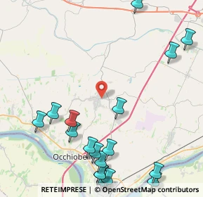 Mappa Vicolo delle Acacie, 45024 Fiesso Umbertiano RO, Italia (6.024)