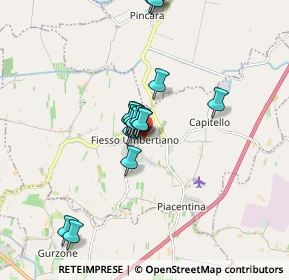 Mappa Vicolo delle Acacie, 45024 Fiesso Umbertiano RO, Italia (1.9145)