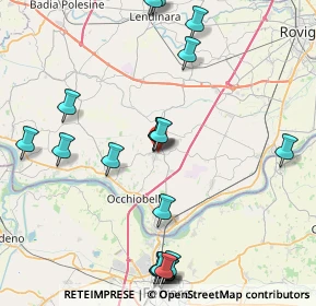 Mappa Vicolo delle Acacie, 45024 Fiesso Umbertiano RO, Italia (10.018)