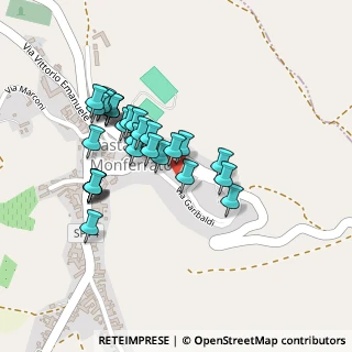 Mappa Via Al Castello, 14030 Castagnole Monferrato AT, Italia (0.20357)