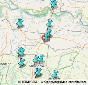 Mappa Via A.Mondadori, 46025 Poggio Rusco MN, Italia (9.5705)