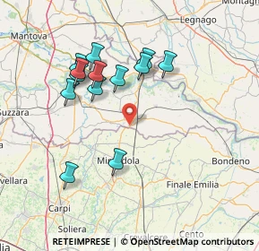 Mappa Via A.Mondadori, 46025 Poggio Rusco MN, Italia (14.24923)