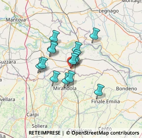 Mappa Via A.Mondadori, 46025 Poggio Rusco MN, Italia (9.40429)