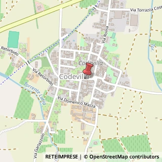 Mappa Via Umberto I', 15, 27050 Codevilla, Pavia (Lombardia)