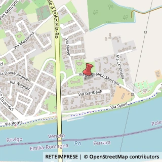 Mappa Via G. Marconi, 374, 45038 Polesella, Rovigo (Veneto)