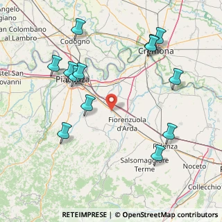 Mappa Via Toscana, 29010 Cadeo PC, Italia (18.78846)