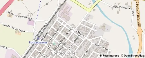Mappa Pontecurone