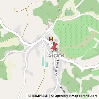 Mappa Via Umberto I, 43, 14020 Settime, Asti (Piemonte)