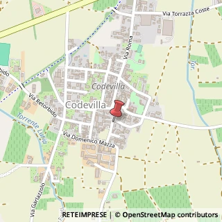 Mappa Via Vittorio Emanuele, 11, 27050 Codevilla, Pavia (Lombardia)