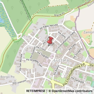 Mappa Via Martiri di Bologna, 9, 42045 Luzzara, Mantova (Lombardia)