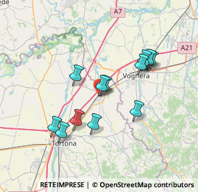 Mappa Via Don Orione, 15055 Pontecurone AL, Italia (6.35833)