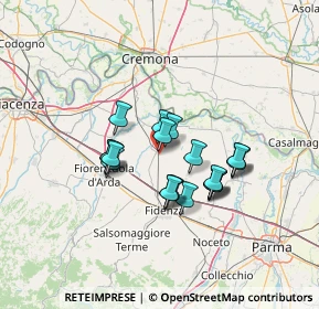 Mappa Strada del Forno, 43011 Busseto PR, Italia (10.5345)