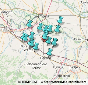 Mappa Strada del Forno, 43011 Busseto PR, Italia (9.2995)