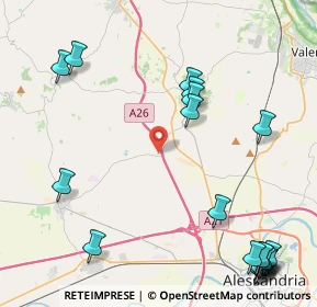 Mappa 15040 Il Giardinetto AL, Italia (6.094)