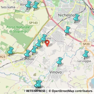Mappa Strada Belriparo, 10048 Vinovo TO, Italia (2.82071)