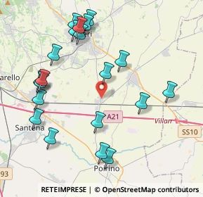 Mappa Via Caduti per la Libertà, 10023 Chieri TO, Italia (4.55)