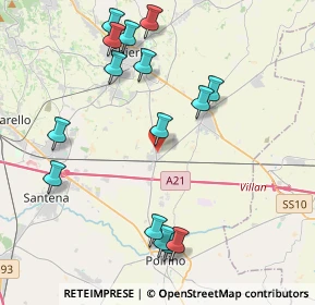 Mappa Via Caduti per la Libertà, 10023 Chieri TO, Italia (4.52333)