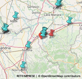 Mappa Via Carlo Forlanini, 27058 Voghera PV, Italia (18.52222)