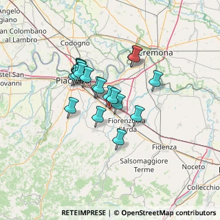 Mappa Via Giacomo Matteotti, 29010 Cadeo PC, Italia (10.591)