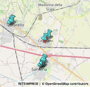 Mappa Via Palestrino, 10020 Cambiano TO, Italia (2.00308)