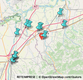 Mappa Via Carlo Forlanini, 27058 Voghera PV, Italia (9.16538)