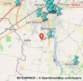 Mappa Via Carlo Forlanini, 27058 Voghera PV, Italia (2.675)